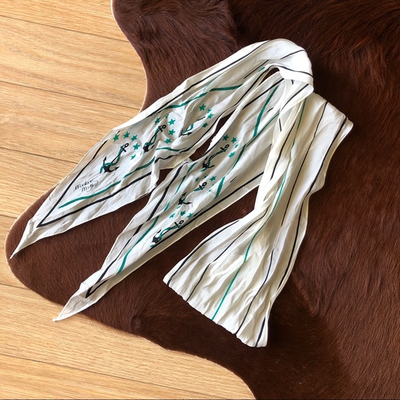 Vintage Monique Martin Silk Scarf - Picture 5 of 11